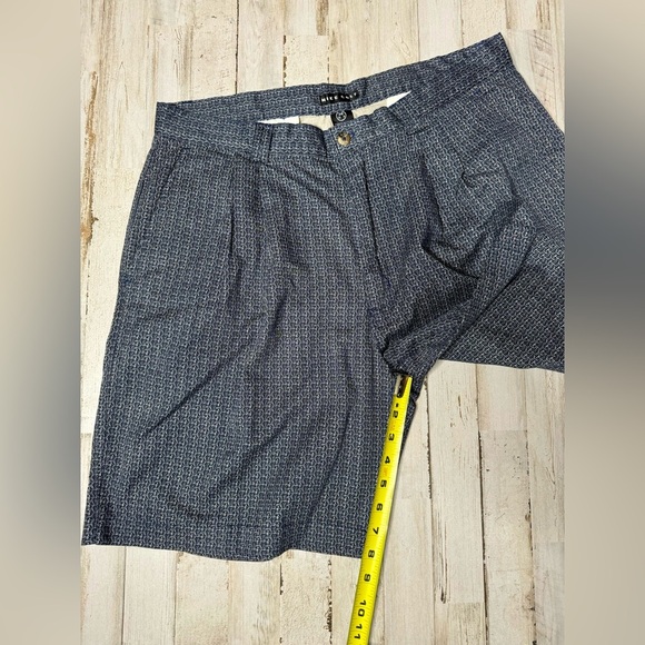 Nike Golf Shorts Mens 36 Tennis Boat Yacht Vtg 80s 90s Y2K Grey Black Cotton - Picture 5 of 9